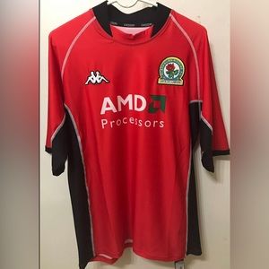 RARE BNWT Kappa Blackburn Rovers Away Kit